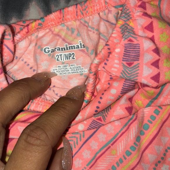 2 Girls Tank Tops Size 2T Aztec - Picture 6 of 7